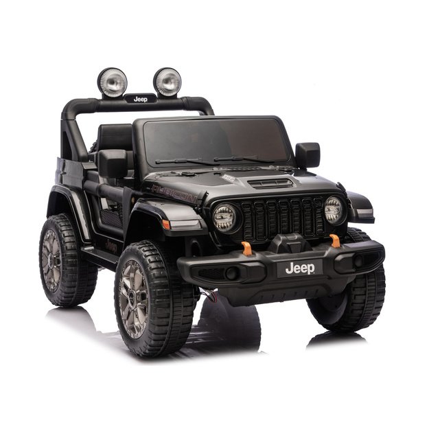 Jeep Rubicon 4x4 DK-JWR556 4x200W 24V Black Battery-Operated Vehicle