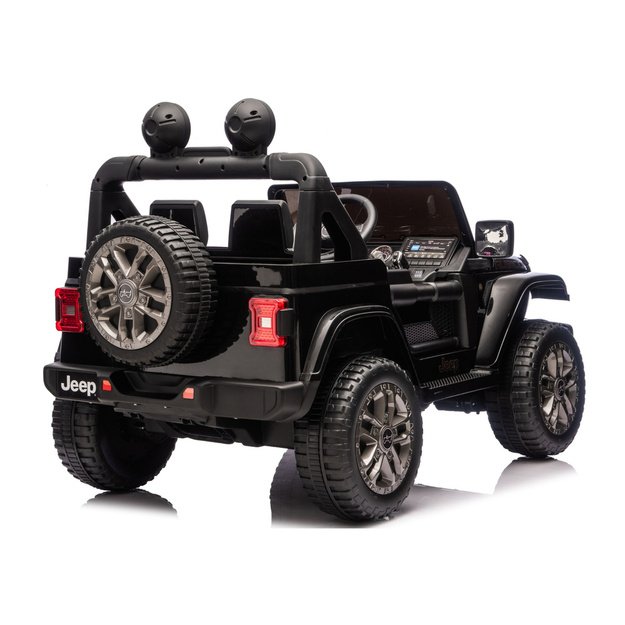 Jeep Rubicon 4x4 DK-JWR556 4x200W 24V Black Battery-Operated Vehicle
