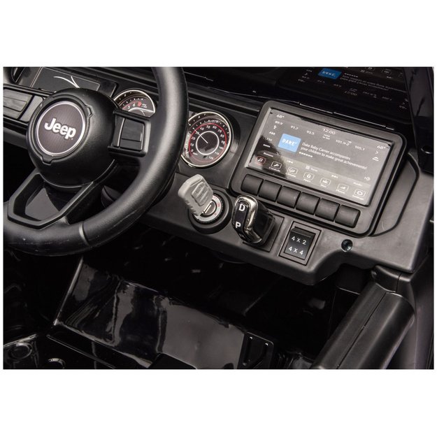 Jeep Rubicon 4x4 DK-JWR556 4x200W 24V Black Battery-Operated Vehicle