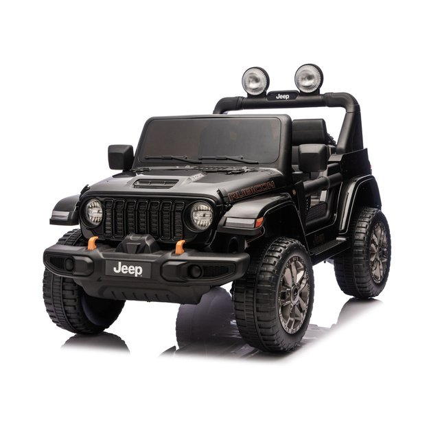 Jeep Rubicon 4x4 DK-JWR556 4x200W 24V Black Battery-Operated Vehicle