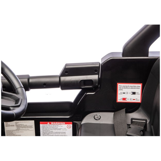 Jeep Rubicon 4x4 DK-JWR556 4x200W 24V Black Battery-Operated Vehicle