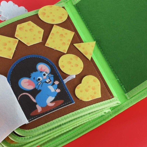 Sensorinė mokomoji manipuliatyvi ūkio knygelė