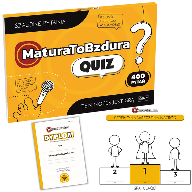 Game MaturaToBzdura Quiz Trefl 30071