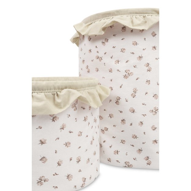 BASKET FOR TOYS ROSE BEIGE M