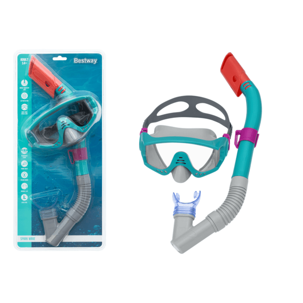 Diving Set Blue Mask Snorkel Bestway 24068