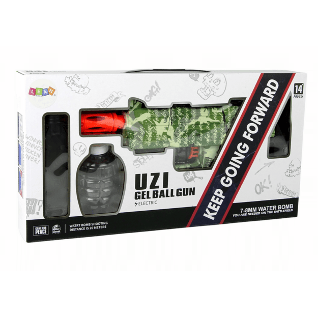 Elektrinio BB šautuvo rinkinys, maskuojantis, 20 metrų