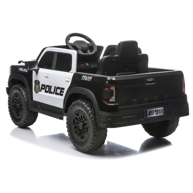 Police Battery Car 4x4 P5 12V7Ah Black