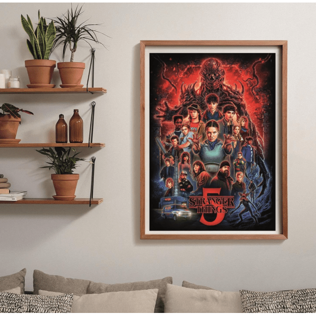 Puzzle 1000 Pieces Stranger Things 5 Poster&nbsp;Clementoni 37096
