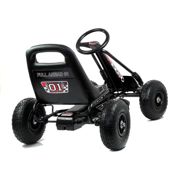 A-15 Go-Cart Black Pumped Wheels 2