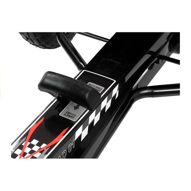 A-15 Go-Cart Black Pumped Wheels 7