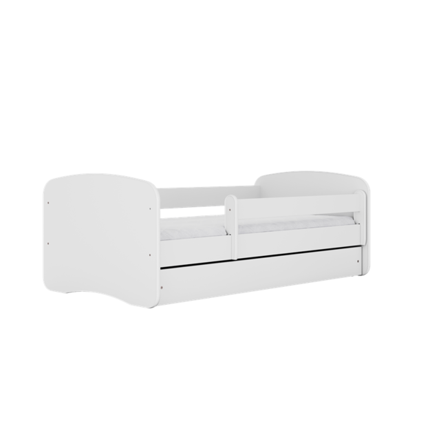 Lova babydreams balta be rašto su stalčiumi be čiužinio 140/70
