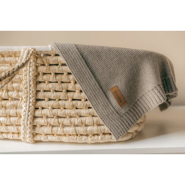 MERINO MELANGE ANTKLODĖ 90X75 TAMSI SMĖLIO SPALVA