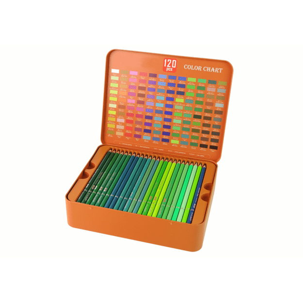 Little Artist Set 120 pcs. Crayons In Organizer 3