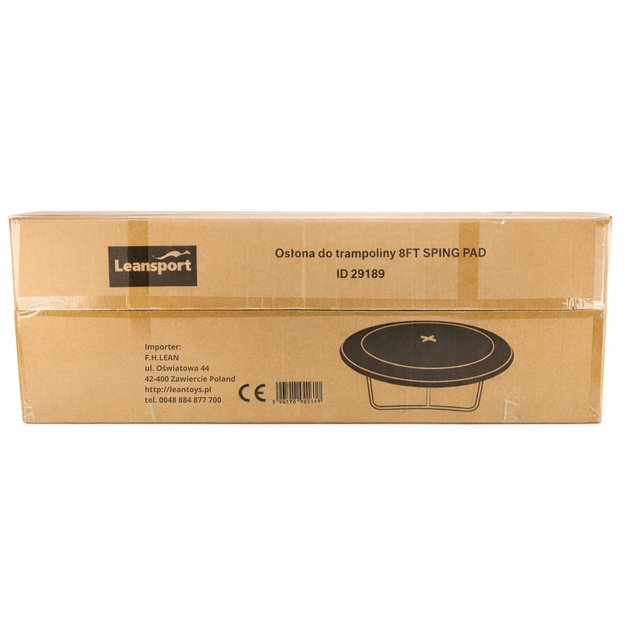 Lean Spring Pad for Trampoline Blue 244-252 cm 8 ft