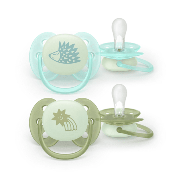 SCF094/01 PACIFIER ULTRA SOFT 0-6 NIGHT