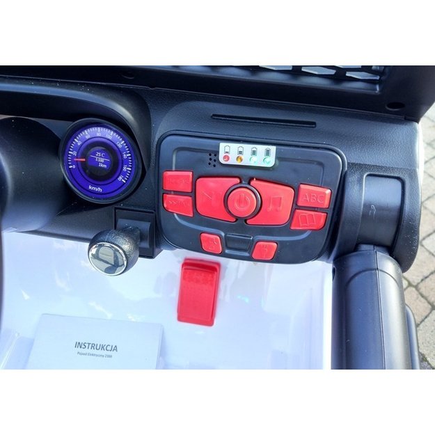 Ride on Car S2388 Jeep White 4x45W 13