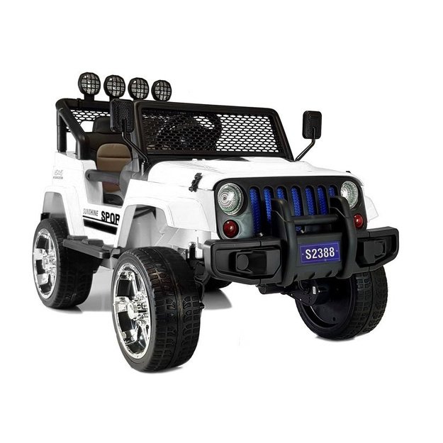 Ride on Car S2388 Jeep White 4x45W