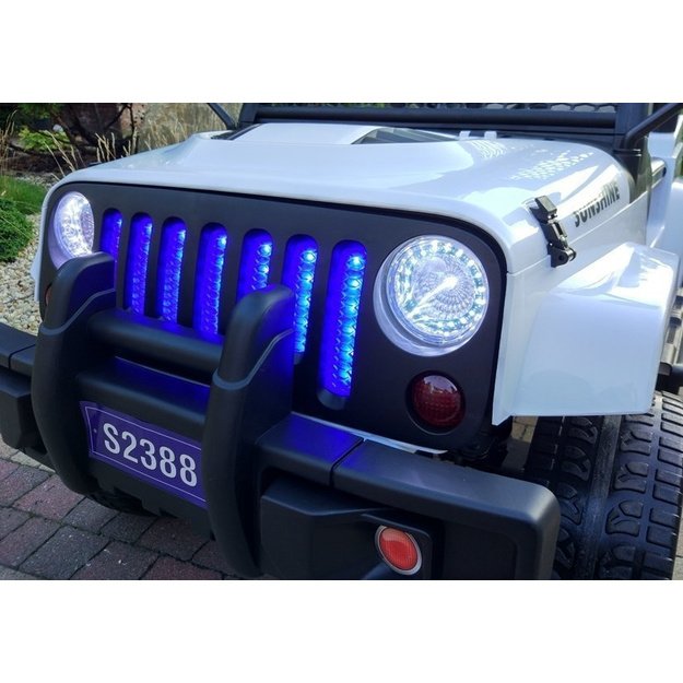 Ride on Car S2388 Jeep White 4x45W 17