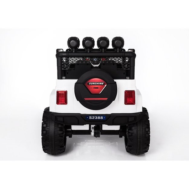 Ride on Car S2388 Jeep White 4x45W 4