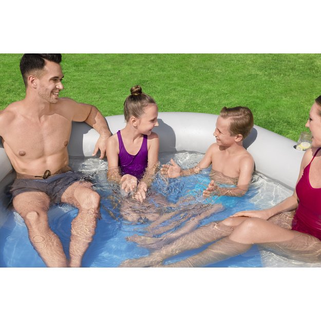 Inflatable Garden Pool 213x 206x 53 cm Bestway 54423