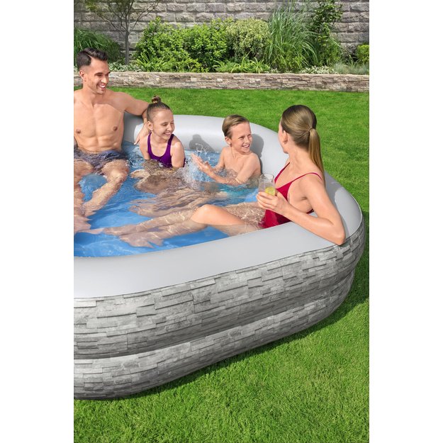 Inflatable Garden Pool 213x 206x 53 cm Bestway 54423