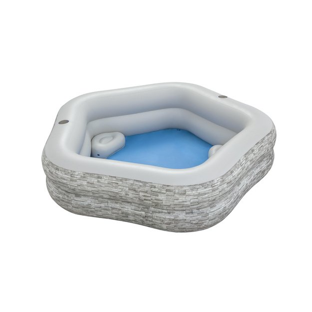 Inflatable Garden Pool 213x 206x 53 cm Bestway 54423
