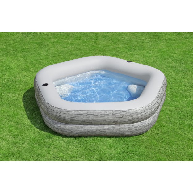 Inflatable Garden Pool 213x 206x 53 cm Bestway 54423