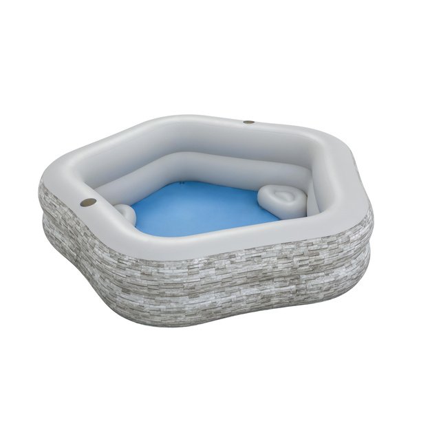 Inflatable Garden Pool 213x 206x 53 cm Bestway 54423