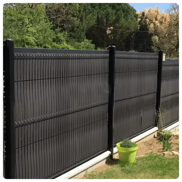 Shade Net for Fence, Masking, Gray 1.5M 10M 140g/m&sup2;
