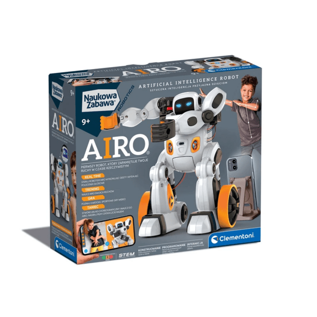 Scientific Fun Robot Airo Set &ndash; Polish Language Clementoni 50819