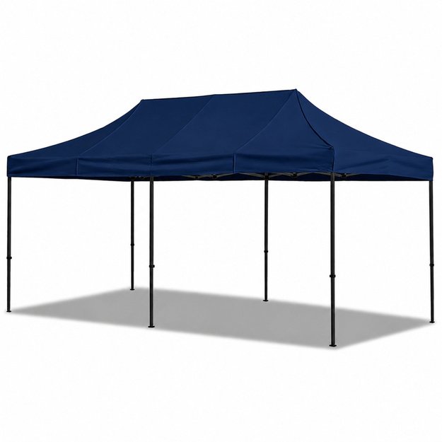 Express Garden Tent Catering Commercial Pavilion Navy Blue 3x6 M