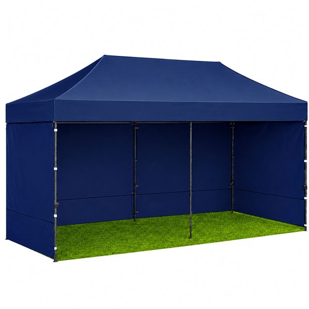 Express Garden Tent Catering Commercial Pavilion Navy Blue 3x6 M