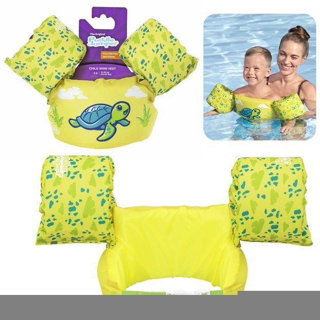 Bestway 9012T Yellow Turtle Puddle Jumper Children s Swim Vest