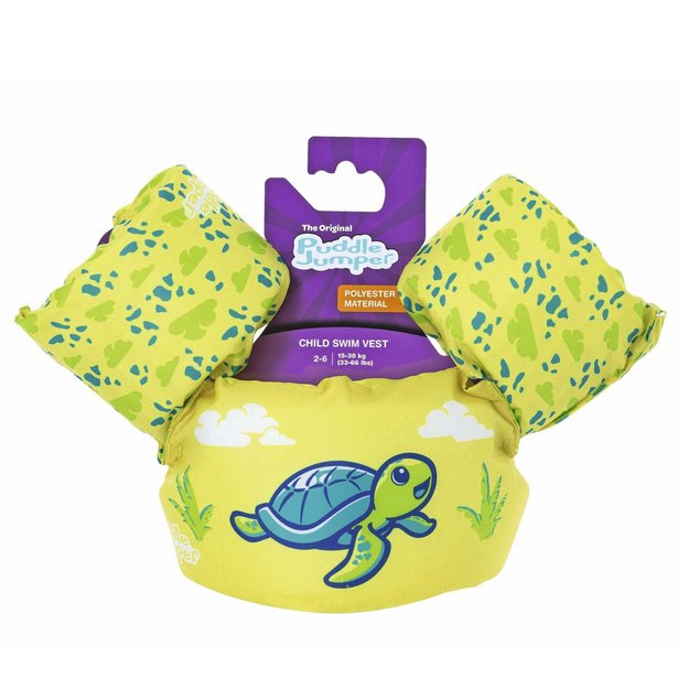 Bestway 9012T Yellow Turtle Puddle Jumper Children s Swim Vest