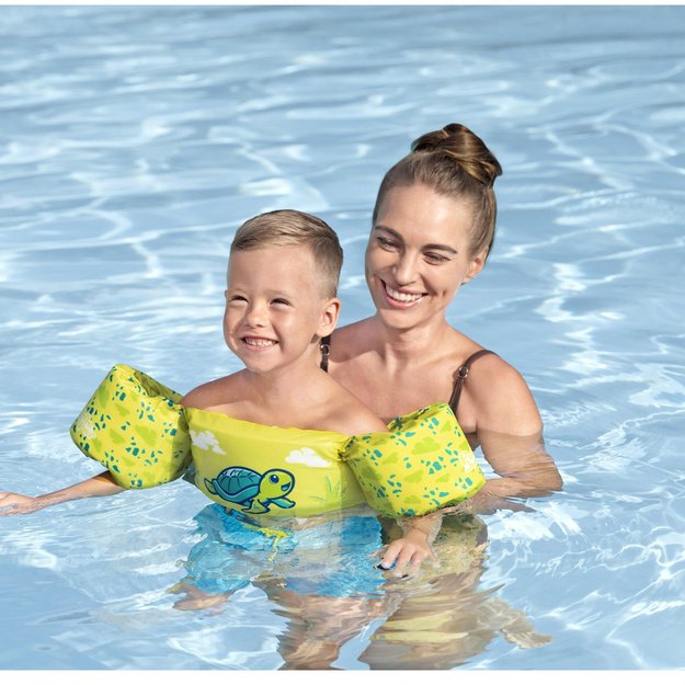 Bestway 9012T Yellow Turtle Puddle Jumper Children s Swim Vest