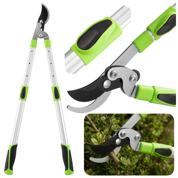 Telescopic Gardening Shears Pruning Shears Non-slip Handles 68-92CM