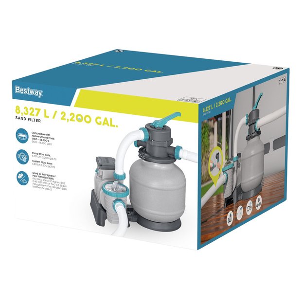 Bestway 58499 Pool Sand Filter Pump Timer 8327L/h