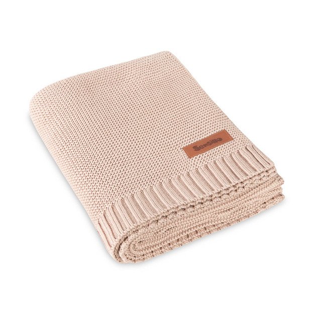 BLANKET ELVA 80X100 DUSTY PINK