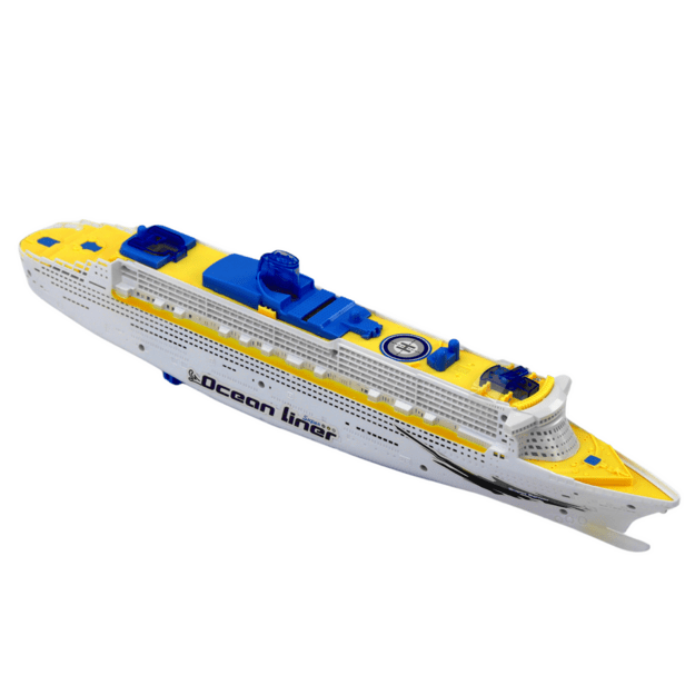 Passenger Cruise Ship Driving Lights Sounds