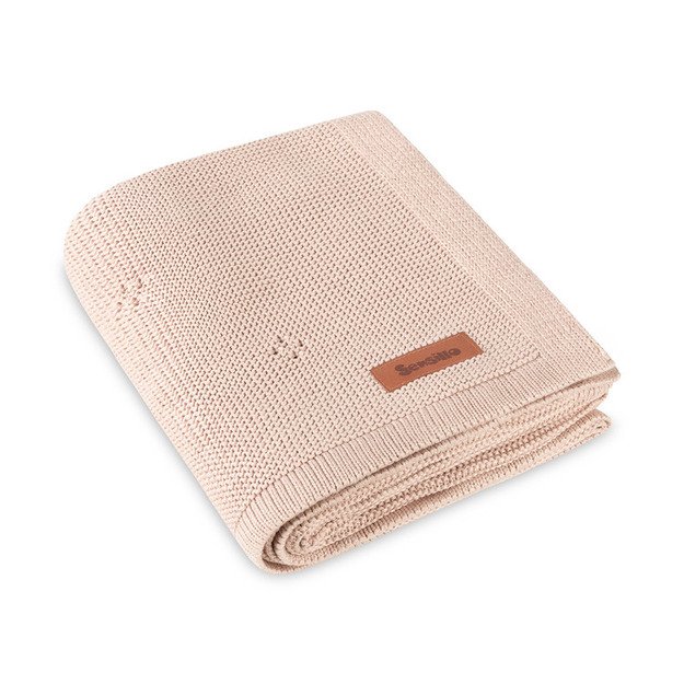 BLANKET ROSAL 80X100 DUSTY PINK