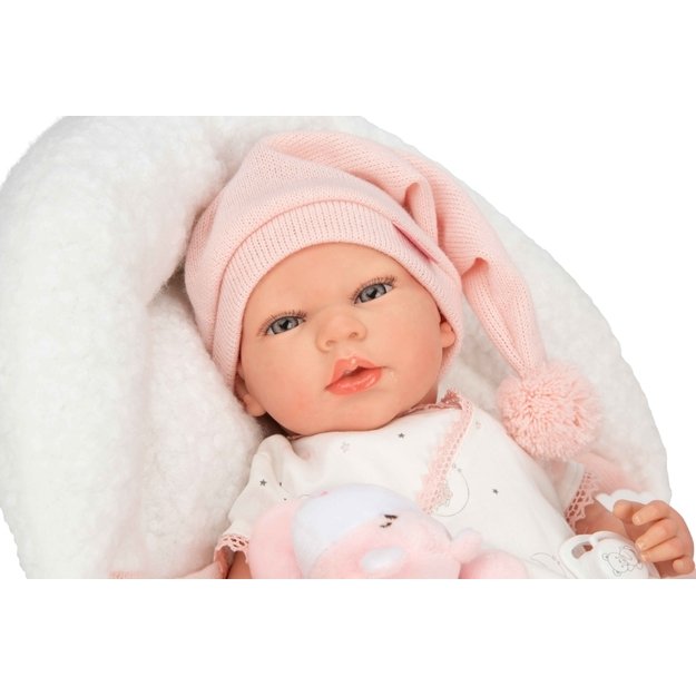 Arias Reborn lėlė kūdikėlis Arielė, 40 cm
