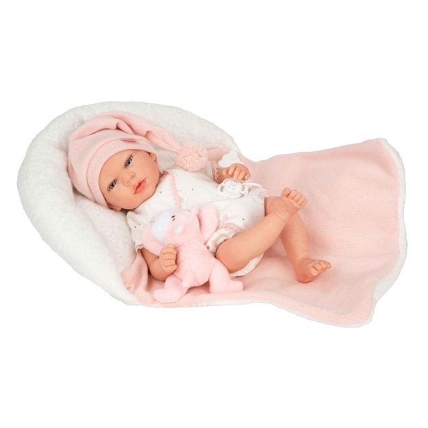 Arias Reborn lėlė kūdikėlis Arielė, 40 cm