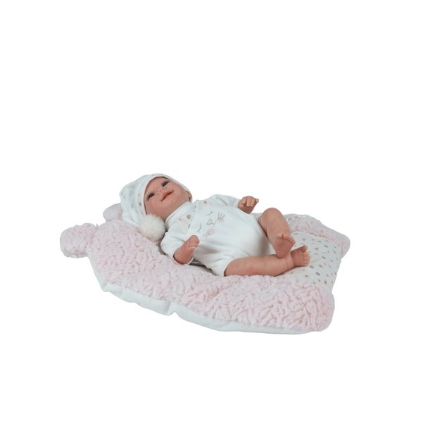 Arias Reborn lėlė kūdikėlis su miego pagalve, 35 cm