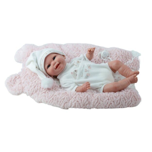 Arias Reborn lėlė kūdikėlis su miego pagalve, 35 cm