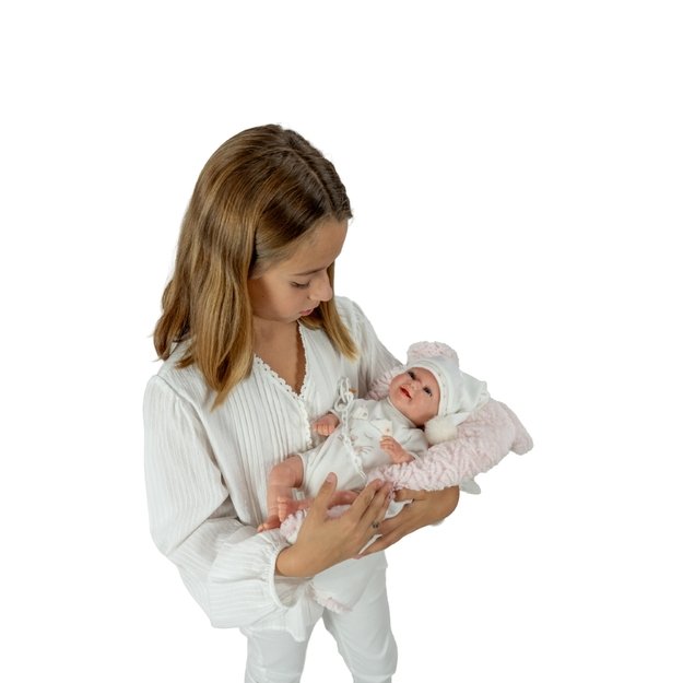 Arias Reborn lėlė kūdikėlis su miego pagalve, 35 cm