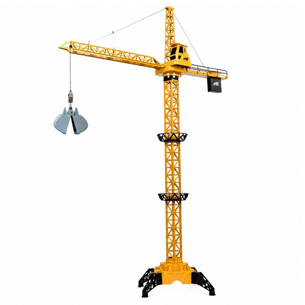 Remote Control Construction Crane RC Wired 360&deg; Rotation 71 cm