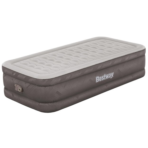 Single Inflatable Mattress with Electric Pump 191 x 97cm Bestway 69048