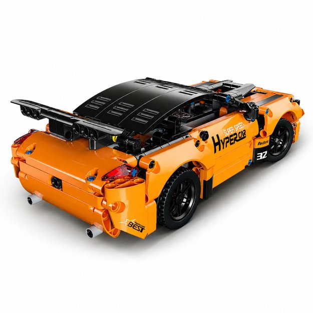 RC Car Remote Controlled Construction Blocks Orange 545 pcs.