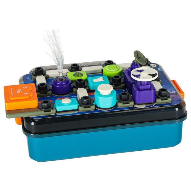 Mały elektryk elektronik zestaw edukacyjny 45 element&oacute;w + 12 kart