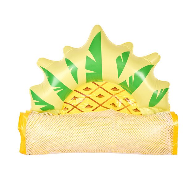 Materac dmuchany plażowy hamak wodny leżak fotel krzesło do pływania basenu ananas